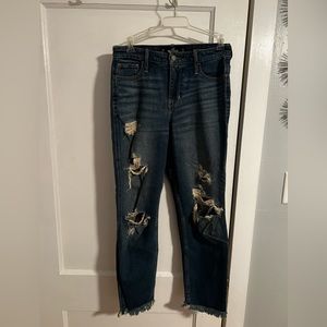 High Rise Mom Jeans from Holister